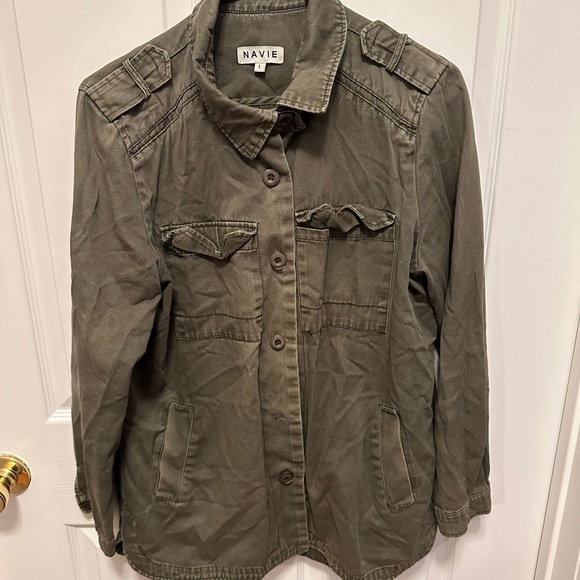 Green Army Jacket - Picture 3 of 5